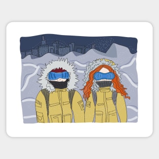 the day after tomorrow Sticker